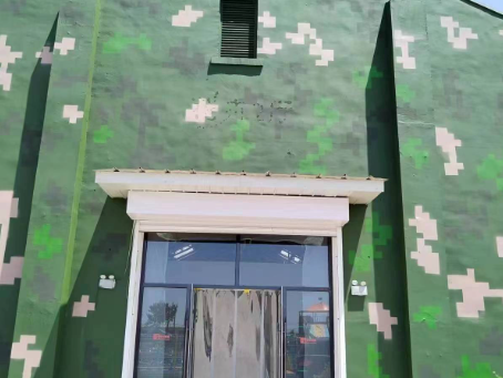 天门地面数码迷彩漆施工注意事项